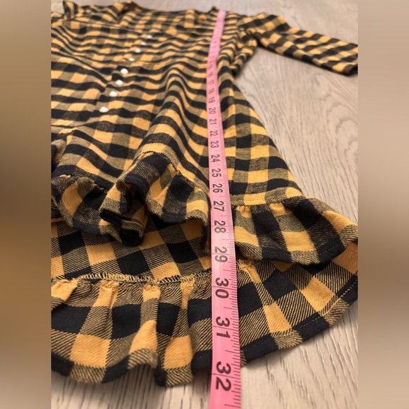 NWT For Love & Lemons Plaid Print V-Neck Open Back Romper Size M - Picture 9 of 12